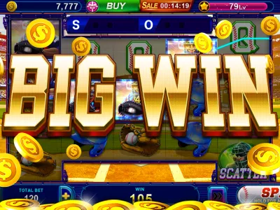 Sección de juegos de casino y tragamonedas